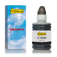 Canon GI-490BK svart bläckrefill (varumärket 123ink)