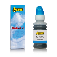 Canon GI-490C cyan bläckrefill (varumärket 123ink)