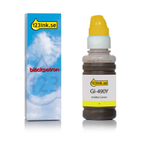 Canon GI-490Y gul bläckrefill (varumärket 123ink)