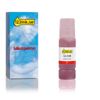 Canon GI-53R röd bläckrefill (varumärket 123ink)
