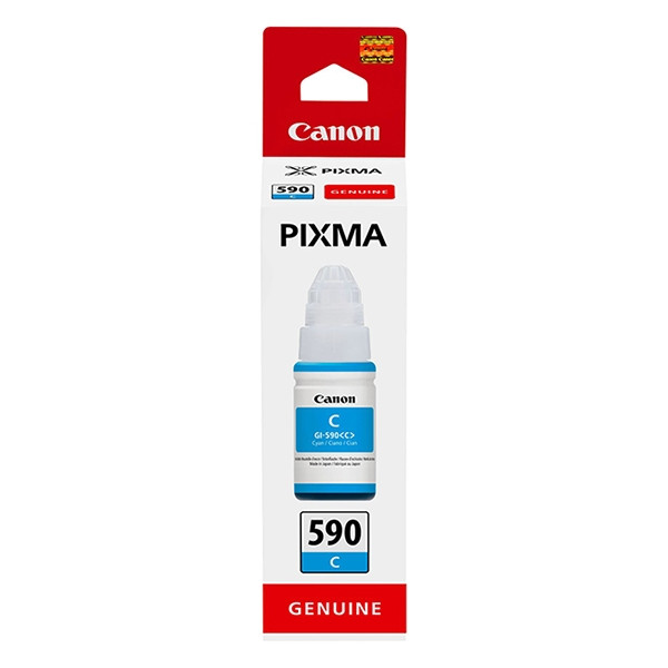 Canon GI-590C cyan bläckrefill (original) 1604C001 017396 - 1