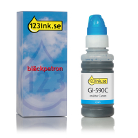 Canon GI-590C cyan bläckrefill (varumärket 123ink)