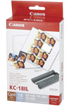 Canon KC-18IL inktcartridge och mini stickers (original) 7740A001AA 018020