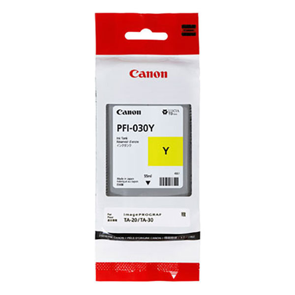 Canon PFI-030Y gul bläckpatron (original) 3492C001 017534 - 1