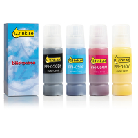 Canon PFI-050 BK/C/M/Y bläckrefill 4-pack (varumärket 123ink)