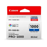 Canon PFI-1000B blå bläckpatron (original) 0555C001 010144