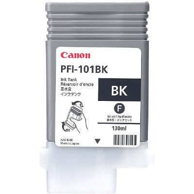 Canon PFI-101BK svart bläckpatron (original) 0883B001 018252 - 1