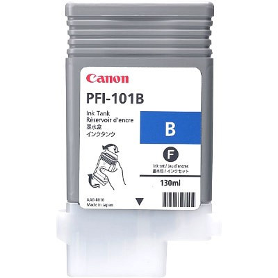 Canon PFI-101B blå bläckpatron (original) 0891B001 018268 - 1