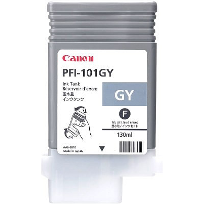 Canon PFI-101GY grå bläckpatron (original) 0892B001 018270 - 1