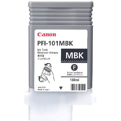 Canon PFI-101MBK mattsvart bläckpatron (original) 0882B001 018250 - 1