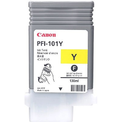 Canon PFI-101Y gul bläckpatron (original) 0886B001 018258 - 1