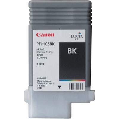 Canon PFI-105BK svart bläckpatron (original) 3000B005 018602 - 1