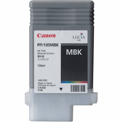 Canon PFI-105MBK mattsvart bläckpatron (original) 2999B005 018600 - 1
