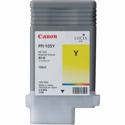 Canon PFI-105Y gul bläckpatron (original) 3003B005 018608 - 1
