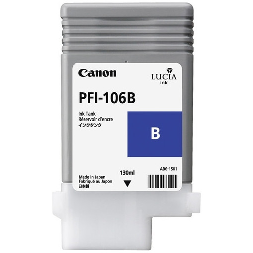 Canon PFI-106B blå bläckpatron (original) 6629B001 018920 - 1