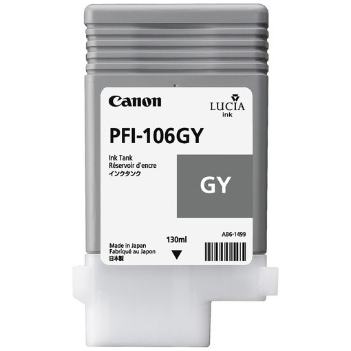 Canon PFI-106GY grå bläckpatron (original) 6630B001 018912 - 1
