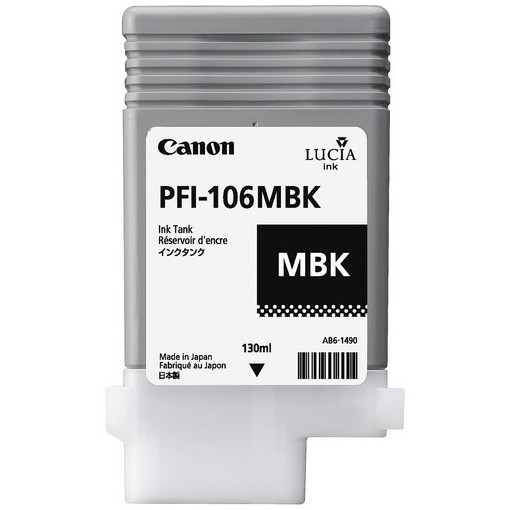 Canon PFI-106MBK mattsvart bläckpatron (original) 6620B001 018900 - 1