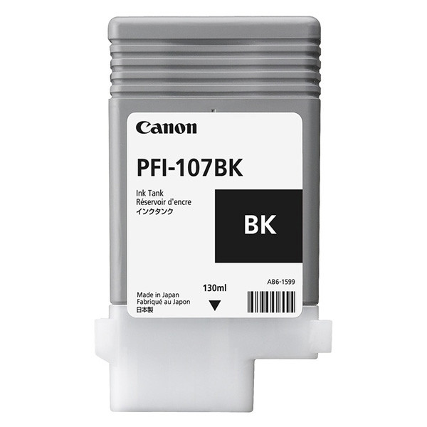 Canon PFI-107BK svart bläckpatron (original) 6705B001 018980 - 1