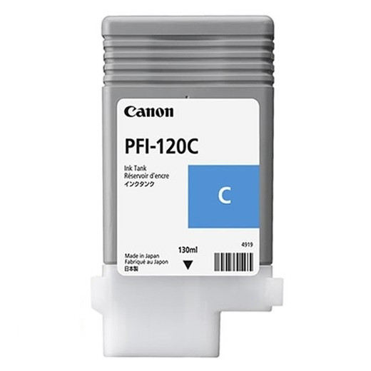 Canon PFI-120C cyan bläckpatron (original) 2886C001AA 018428 - 1