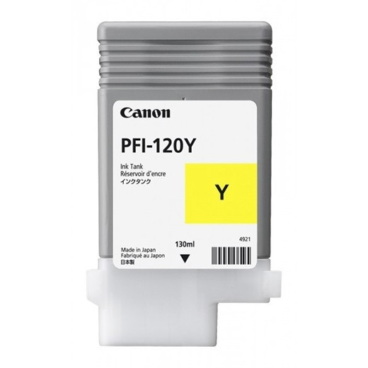 Canon PFI-120Y gul bläckpatron (original) 2888C001AA 018432 - 1