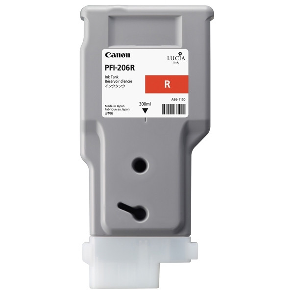 Canon PFI-206R röd bläckpatron hög kapacitet (original) 5309B001 018940 - 1