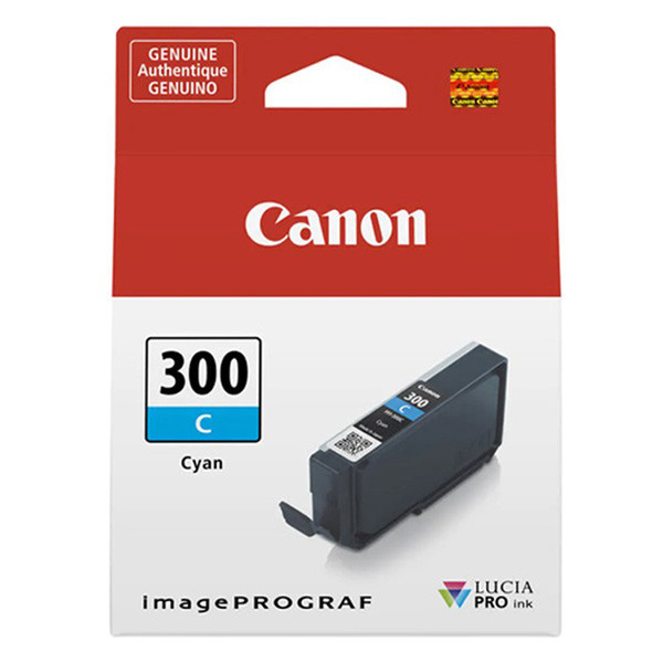 Canon PFI-300C cyan bläckpatron (original) 4194C001 011706 - 1