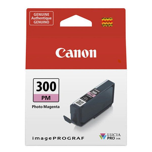 Canon PFI-300PM fotomagenta bläckpatron (original) 4198C001 011714 - 1