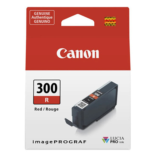 Canon PFI-300R röd bläckpatron (original) 4199C001 011716 - 1