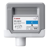 Canon PFI-301C cyan bläckpatron (original) 1487B001 018284