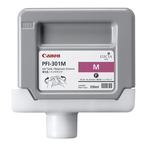 Canon PFI-301M magenta bläckpatron (original) 1488B001 018286 - 1