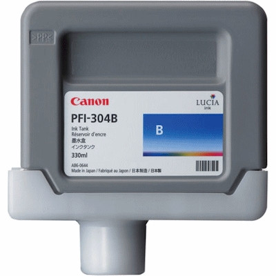 Canon PFI-304B blå bläckpatron (original) 3857B005 018642 - 1