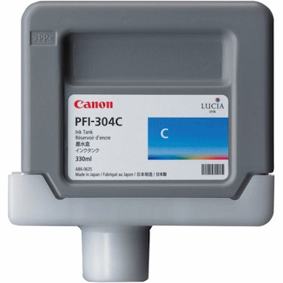 Canon PFI-304C cyan bläckpatron (original) 3850B005 018628 - 1