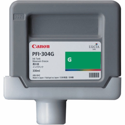 Canon PFI-304G grön bläckpatron (original) 3856B005 018640 - 1