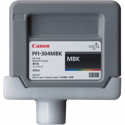 Canon PFI-304MBK mattsvart bläckpatron (original) 3848B005 018624 - 1