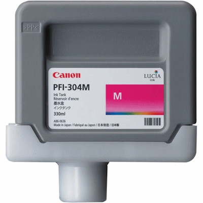 Canon PFI-304M magenta bläckpatron (original) 3851B005 018630 - 1