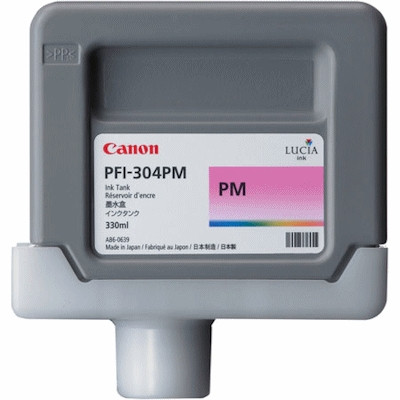 Canon PFI-304PM fotomagenta bläckpatron (original) 3854B005 018636 - 1
