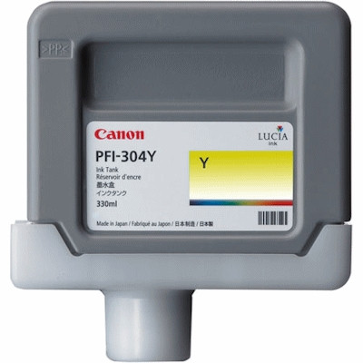 Canon PFI-304Y gul bläckpatron (original) 3852B005 018632 - 1