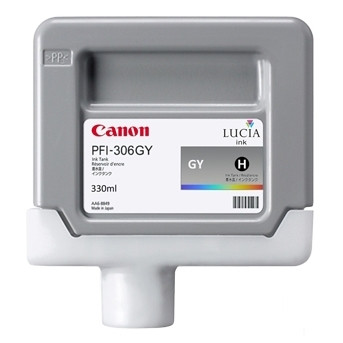 Canon PFI-306GY grå bläckpatron (original) 6666B001 018864 - 1