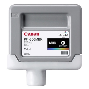 Canon PFI-306MBK mattsvart bläckpatron (original) 6656B001 018852 - 1