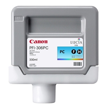 Canon PFI-306PC fotocyan bläckpatron (original) 6661B001 018860 - 1