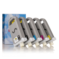 Canon PFI-710 MBK/BK/C/M/Y bläckpatron 5-pack (varumärket 123ink) 2353C001C 2354C001C 2355C001C 2356C001C 2357C001C 130711