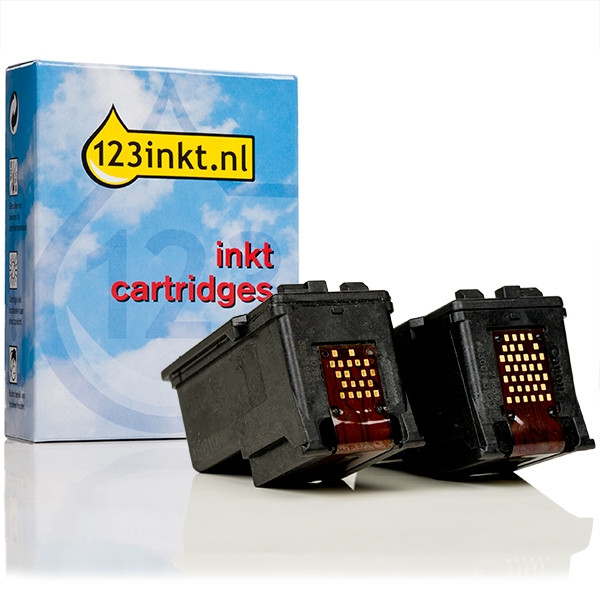 Canon PG-512 | CL-513 svart + färgbläckpatron 2-pack (varumärket 123ink) 120013 - 1