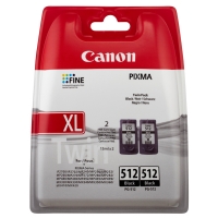 Canon PG-512 svart bläckpatron 2-pack (original) 2969B010 018516