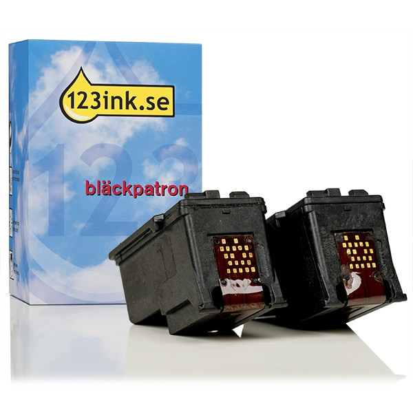 Canon PG-512 svart bläckpatron 2-pack (varumärket 123ink) 2969B010C 018517 - 1