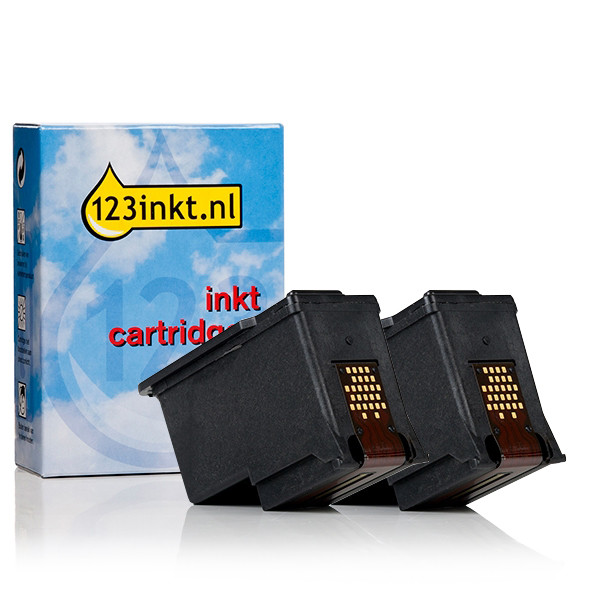 Canon PG-540L svart bläckpatron 2-pack (varumärket 123ink) 5224B020C 010083 - 1