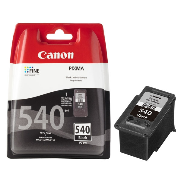 Canon PG-540 svart bläckpatron (original) 5225B001 5225B004 5225B005 018702 - 1