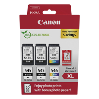 Canon PG-545XLx2 | CL-546XL photo value pack (original) 8286B015 132266