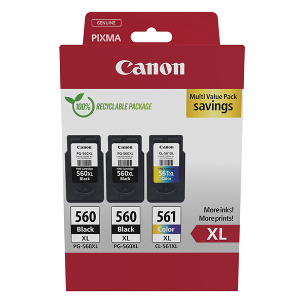 Canon PG-560XLx2 | CL-561XL multipack (original) 3712C009 132258 - 1