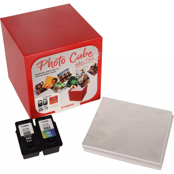 Canon PG-560 | CL-561 photo value pack CUBE (original) 3713C007 132286 - 1
