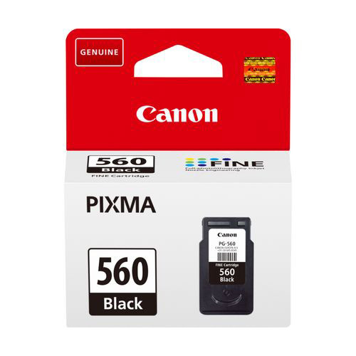Canon PG-560 svart bläckpatron (original) 3713C001 010357 - 1